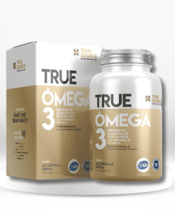 Ômega 3 True com vitamina E - 60 cápsulas
