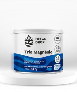 Trio Magnésio Ocean Drop - 60 cápsulas