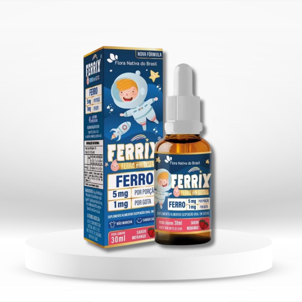 Ferrix FERRIX FLORA NATIVA - Ferro em gotas KIDS 30ml - Nutrikcal