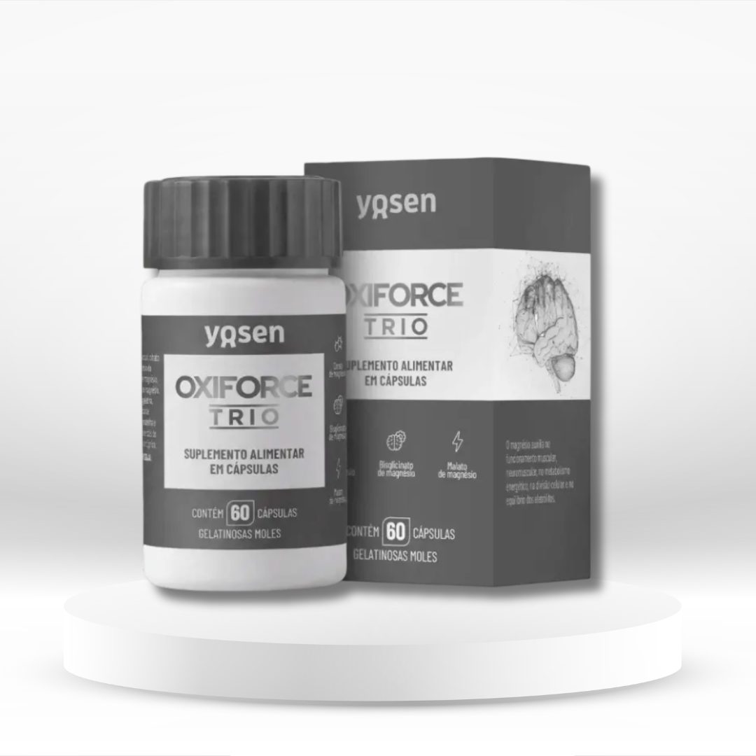 OXIFORCE Trio Magnésio - 60 cápsulas YOSEN
